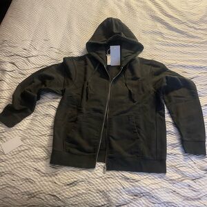 Zara Men's Dark Gray Hoodie Jacket